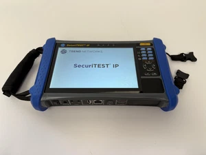 TREND NETWORKS SECURITEST IP DIGITAL ANALOG HD COAX CCTV TESTER R171000 W/BAG - Picture 1 of 7