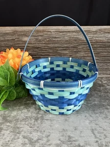 Woven Wood Easter Basket In Great Condition - Picture 1 of 8