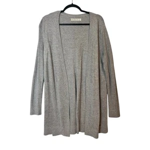 Abercrombie Fitch Strickjacke Damen groß vorne offen adretter langer Strickpullover - Bild 1 von 12