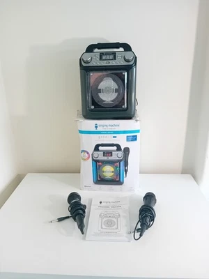 Karaoke Machine SML650BK Groove Mini Bluetooth & 2 microphones singing Machine  - Image 1 of 4