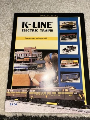 K-Line Electric Train 1996 Traditional Catalog - Image 1 of 4