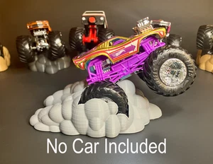 Hot Wheels Monster Trucks y Monster Jam Burnout Wheelie Escultura - Sin coche - Imagen 1 de 24
