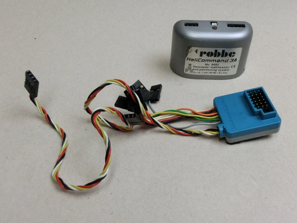Hubschrauber Stabilisierung robbe Heli Command 3A Captron Gyro Kreisel Stabi - Bild 1 von 4