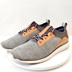 Cole Haan Grand Motion Men’s Knit Sneaker Quiet Shade Grey/Tan Size 9M (C30656) - Picture 1 of 11