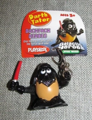 Star Wars Darth Tater Vader Playskool Héroes Galácticos Mochila Llavero Figura Foto 1 de 3