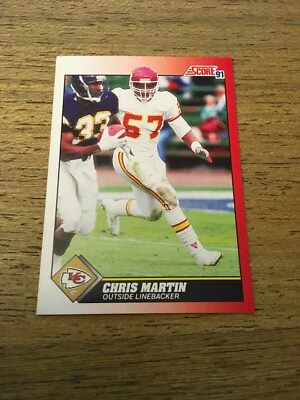 Chris Martin Chiefs 1991 Score #157 - Image 1 of 2