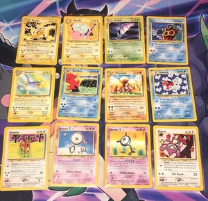 /64 NEO REVELATION WOTC ~ NON HOLOS ~ WÄHLEN SIE IHRE EIGENE EINZELNE POKEMONKARTE - Bild 1 von 45