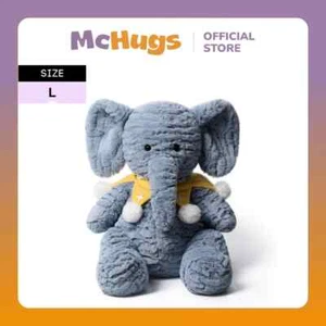 McHugs Starry Denim Elephant Plush Toys Stuffed Animal 14inch Height (36cm) - Picture 1 of 7