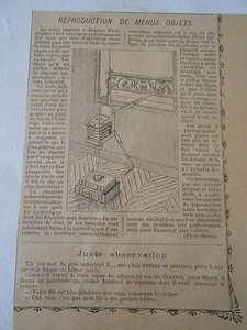 Photographie reproductionde menus objets  Image Print 1906 - Picture 1 of 1