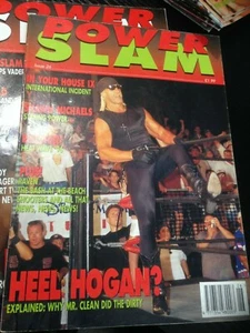 Revista WWE Power Slam # 26 Revista de lucha libre HULK HOGAN WWF + Póster - Imagen 1 de 3