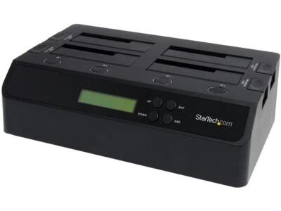 StarTech SATDOCK4U3RE 4 Bay USB 3.0 eSATA to SATA Standalone 1:3 HDD Hard Drive - Image 1 of 4