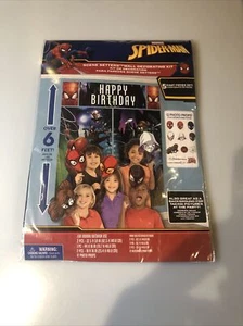 Ultimate Spider-Man Scene Setter Wall Decorating Kit Birthday Party Background - Picture 1 of 6