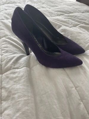 Zapatos de salón BCBGeneration de gamuza púrpura talla 10 Foto 1 de 4