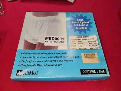 MED0001 - Protector de Cadera AliMed HipShield 76224 Lavable Cintura Media 32"-34" Nuevo de Lote Antiguo Foto 1 de 2