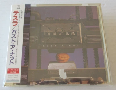 TESLA- BUST A NUT 1994 JAPAN CD 80s HAIR METAL GLAM POISON WARRANT MVCG-161 Foto 1 de 4