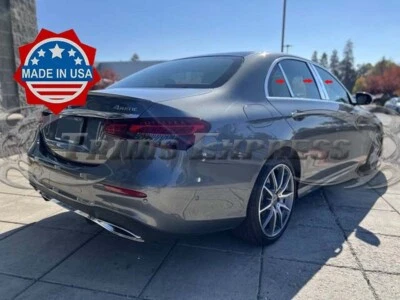 2017-2022 Mercedes Benz E Class Sedan E350 E300 E400 6Pc Pillar Post Trim W213 - Image 1 of 3