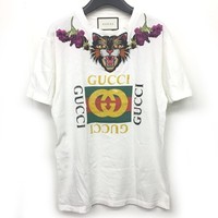 gucci square logo t shirt