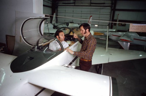 Burt Rutan founder of aerospace research firm Scaled Composites in ...