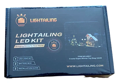 Светодиодные лампы для набора Lego 10249 — Creator Expert Winter Toy Shop — Lightailing  - Изображение 1 из 4