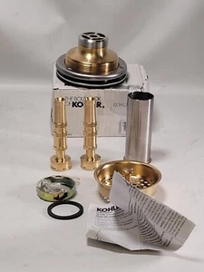 Kohler 8801-2MB Duostrainer Spültischsieb Lebendig Gebürstet Modern Messing - Bild 1 von 7