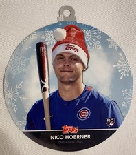 2020 Topps Holiday Ornament Card/ Nico Hoerner /  #WHO-NH / ROOKIE CARD /  RC