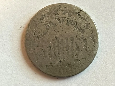 1882 Shield Nickel Cover