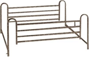 Drive Medical 15001ABV Full Length Hospital Bed Side Rails 1 Pair Spring-loaded - Picture 1 of 1