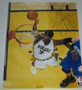 JERMAINE O'NEAL Signed Indiana PACERS 16x20 PHOTO with COA - Picture 1 of 2