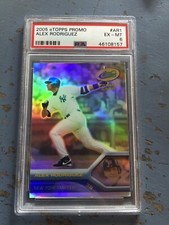 2005 eTopps Promo Alex Rodriguez #AR1 PSA 6