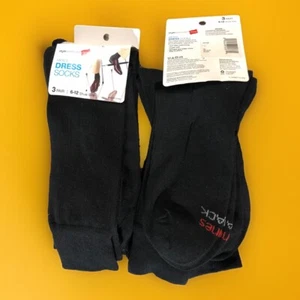 Hanes® Men's Performance Black Dress Socks Size 6-12 ( 6 Pairs ) - Picture 1 of 5