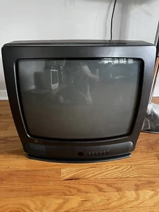 Vintage Gaming TV Fernseher 1990er RCA Movie Prop Ge Large 19gt312 Nintendo Sega - Bild 1 von 12