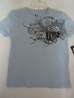 NEW LOST REGAL BOY'S TEE SHIRT SIZE 8 SLIM MEDIUM 100% COTTON code E1a - Image 1 of 2