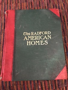 Vtg 1903 Radford American Homes 100 House Plans Illustrated Hardcover Book - Foto 1 di 8