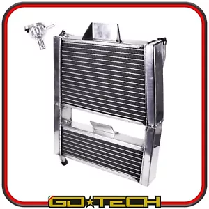 Radiator Increased Racing Aluminum Piaggio Zip SP 50 MK1 1996-2000 with Cap - Picture 1 of 4