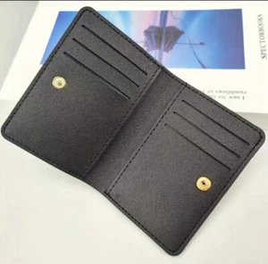 Portefeuille Pour Hommes En Cuir Avec Porte-cartes De Crédit, Porte-billets Fr - Picture 1 of 11
