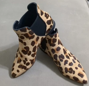 Cole Haan Mujer Hara Botín Jaguar Estampado Cabello de becerro 8,5B - Imagen 1 de 6