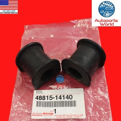 GENUINE TOYOTA 4RUNNER LEXUS GX470 REAR STABILIZER BAR BUSHING SET 48815-14140 - Image 1 of 3