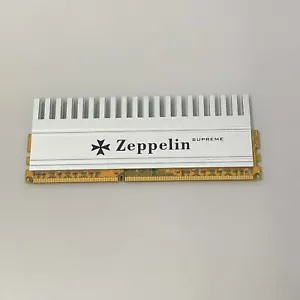 Zeppelin Supreme 4GB DDR3 RAM PC3-10600 1333MHz non-ECC Unbuffered + Heatsink - Picture 1 of 3