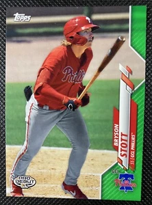 Topps Pro 2020 debut Bryson Stott Green Parallel/99 PD-37 Philadelphia Phillies - Imagen 1 de 2
