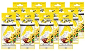 Areon MON Modern Classic Design Hanging Car Air Freshener, Vanilla Choco 12-PACK - Picture 1 of 1