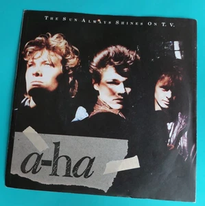 A-HA - W8846 - THE SUN ALWAYS SHINES ON TV / DRIFTWOOD 1985 (1309) - Picture 1 of 4