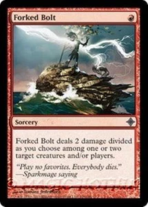 MTG - FORKED BOLT - Rise of the Eldrazi (U) - Picture 1 of 1