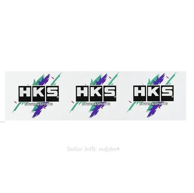 Genuine HKS 51003-AK122 Decal Sheet Die-Cut Decal Genuine Foto 1 de 2