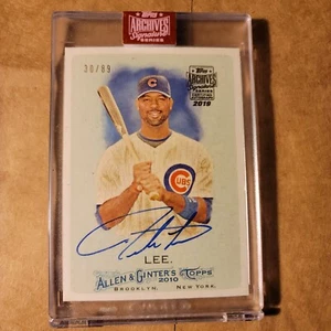 DEREK BROWN 2019 TOPPS ALLEN AND GINTER ARCHIVES SIGNATURE SERIES (2010 CARD) - Picture 1 of 3