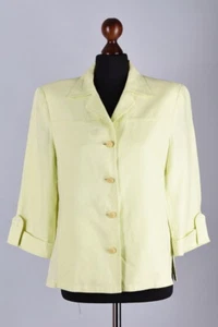 Escada Classic Linen Jacket / Trousers Suit Size M / EU36 - Picture 1 of 10
