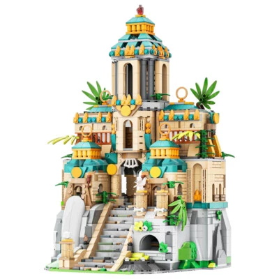 Model Building Blocks Set for Indiana Jones Lost Temple MOC Bricks Toy Kids Gift - Image 1 of 4