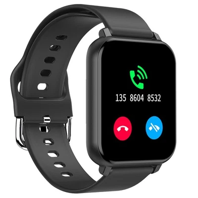 IP67 Waterproof Bluetooth 5.0 Smart Watch Phone Mate For IOS Android Samsung LG - Image 1 of 4