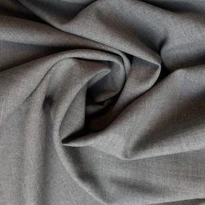 Silver Gray Worsted Weight Wool 58" by the yard - Picture 1 of 6