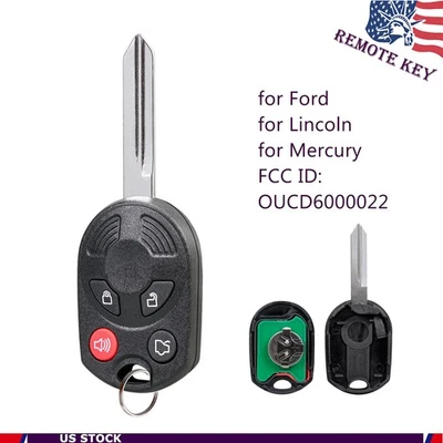 Mando a distancia para Ford Focus Fusion 2007 2008 2009 2010 2011 2012 llavero 4B Foto 1 de 4