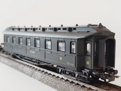 LILIPUT 295 23 HO PO-MIDI Voiture  Grande Lignes   3 Cl  type C7 1/87  1:87 - Photo 1/4